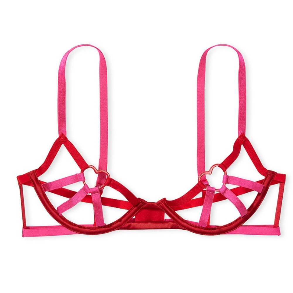 Victoria Secret Very Sexy
Heartware Open-Cup Strappy Demi Bra
